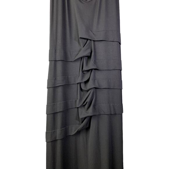 Nicole Miller Studio Maxi Tidal Dress Womens S Sleeveless Scoop Neck NWT $245 - Picture 3 of 8